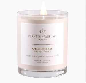 Bougie végétale Ambre Intense