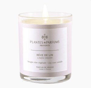 Bougie végétale Rève de Lin