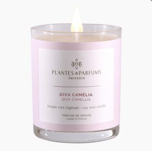 Bougie végétale Diva Camélia