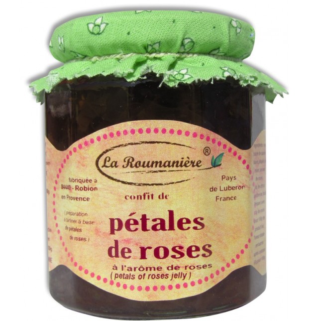 Confiture extra pétales de rose Cannes