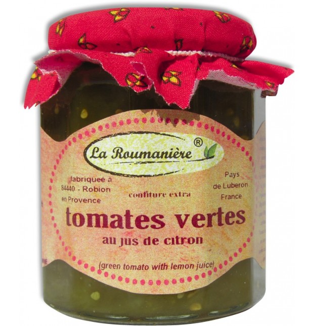 Confiture extra - Tomates Vertes Cannes