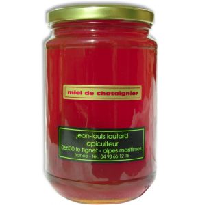 Miel de châtaignier 1 kg de M. Lautard