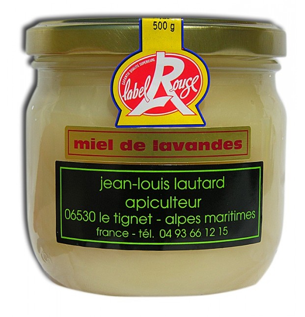 Miel de lavande 500 g de M. Lautard Cannes