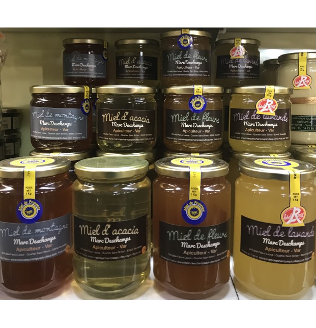 Miel de lavande 1 kg de Marc Deschamps Label Rouge Cannes IGP Provence