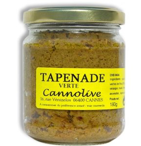 Tapenade verte 180 g Cannes