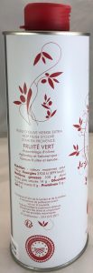 huile d'olive extra vierge AOP d'Aix en Provence