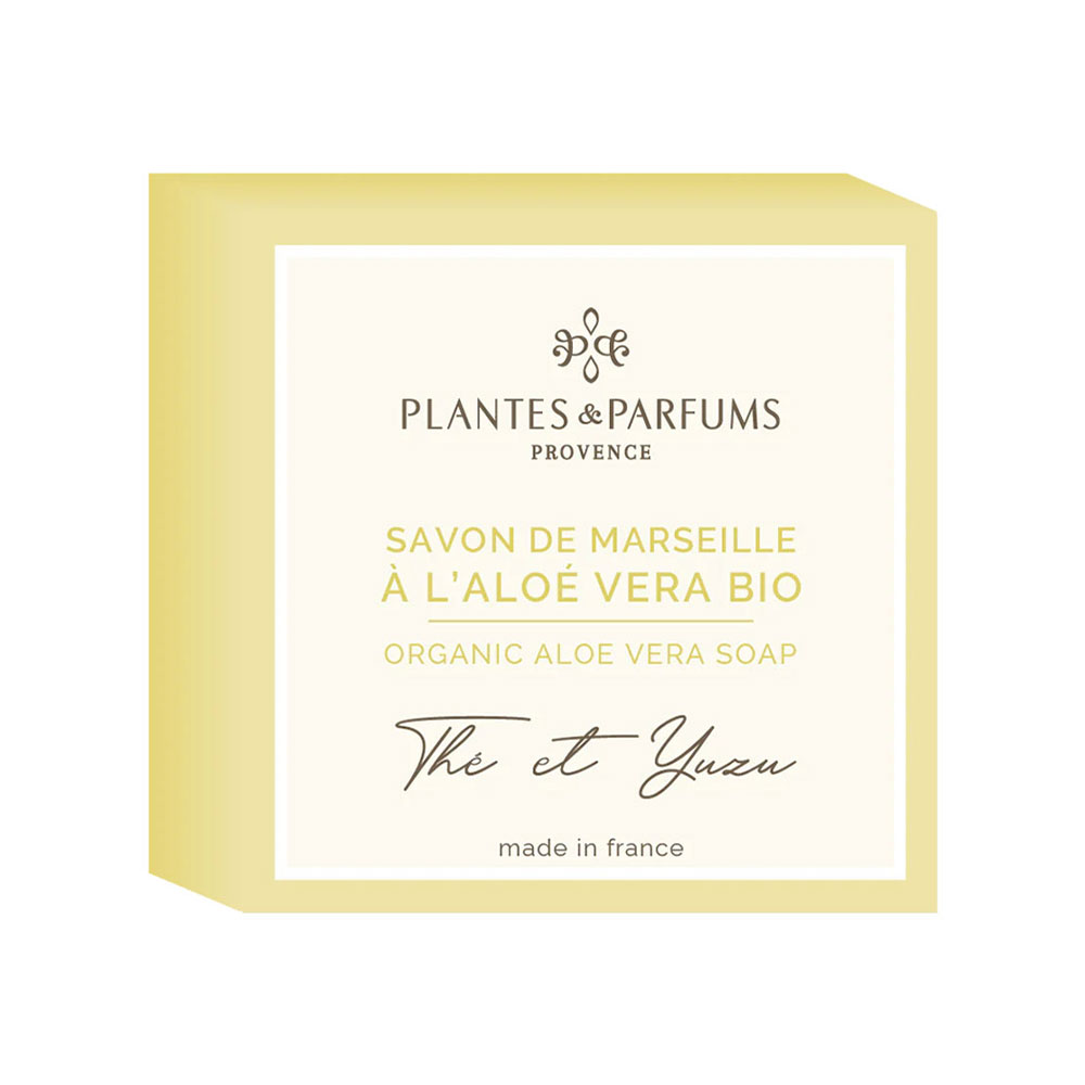 Savon de Marseille Thé et Yuzu 100g