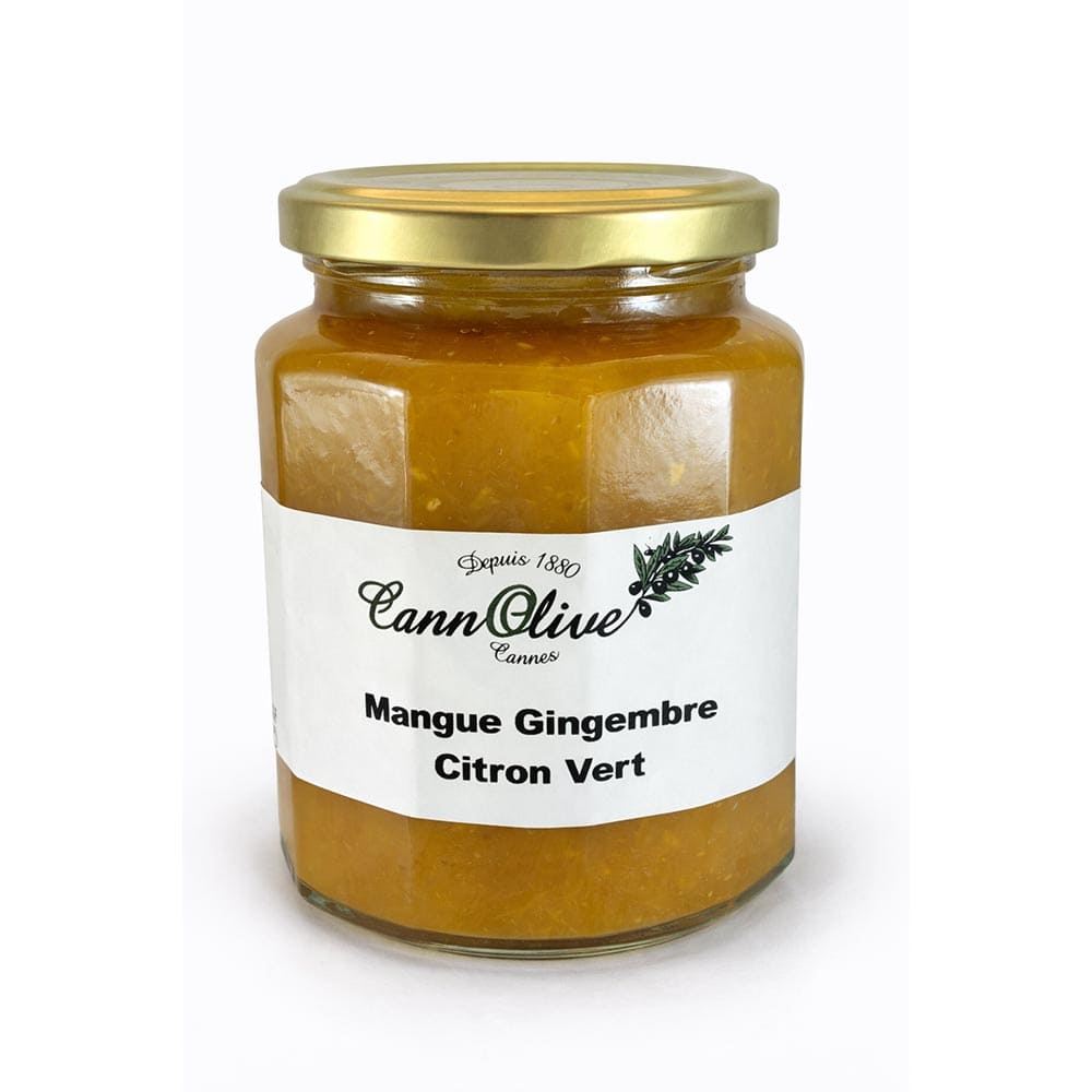 Confiture Mangue Gingembre Citron Vert